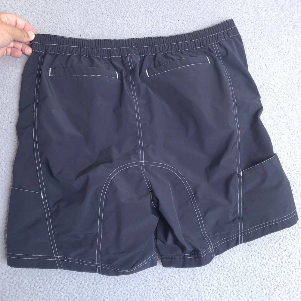 Adidas‎ Shorts Mens Large Cargo Pocket Chino Stretch Comfort Performance Black